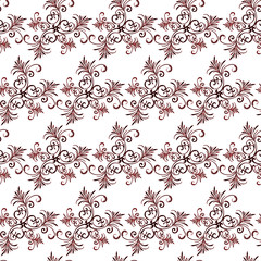 Seamless Floral Pattern. Vector illustration