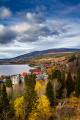 Naklejka premium Autumn in Åre Sweden