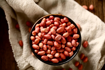 Organic red peanut
