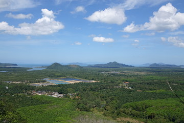 Fototapeta premium Mountain and sea