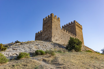 Genoese fortress in Crimea