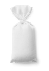 White silk gift bag