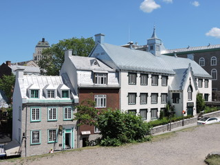 Architecture coloniale de la ville de Québec