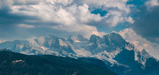 Beautiful alpine view at Russbach-Salzburg-Austria