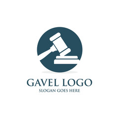 Gavel logo template