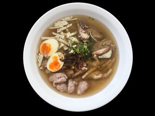 Thai noodles. Asian food,