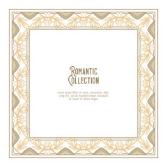 Template for invitation, greeting card banner