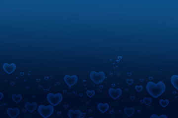 Valentines background with hearts pattern