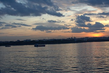Fototapeta premium HUSSAIN SAGAR VIEW