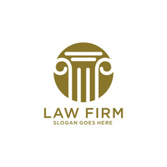 Law firm logo template