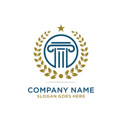 Law firm logo template