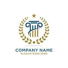 Law firm logo template