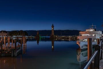 Blaue Stunde, Lindau am Bodense