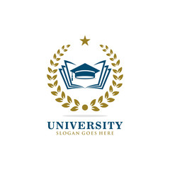 University logo template