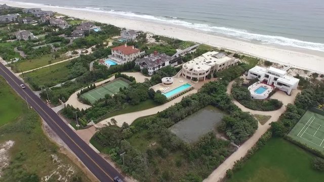 The Hamptons NY State Aerial Footage
