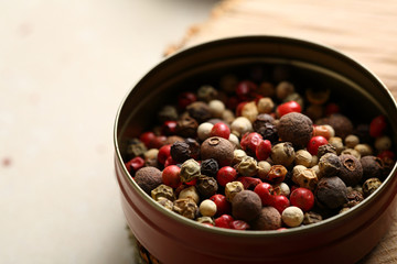 Pepper seasoning in bowl