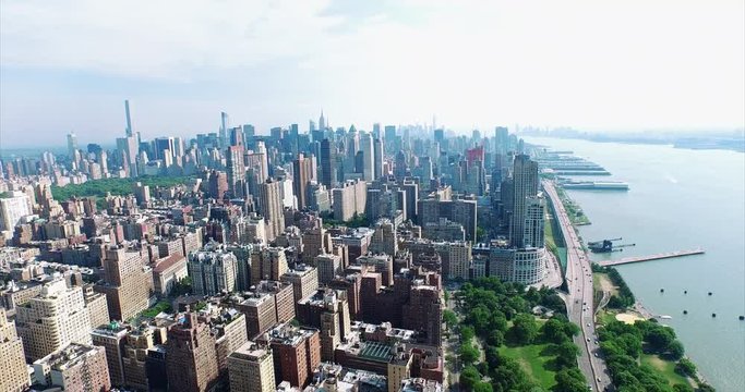 Upper Manhattan Aerial 