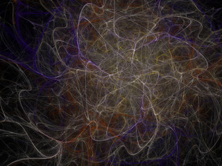 surreal Futuristic digital 3d design art abstract background fractal illustration for meditation and decoration wallpaper