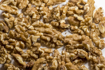 Organic walnuts raw without shell