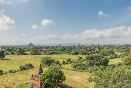 Bulethi pagoda is one of the most famous pagoda of Bagan 