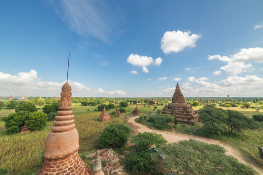 Bulethi pagoda is one of the most famous pagoda of Bagan 