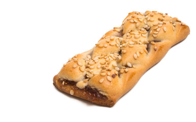 biscuits with jam isolated