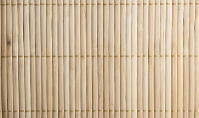 Wicker napkin made of water hyacinth fibers. Texture close-up