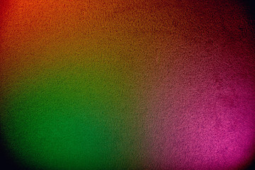 Multicolored background with the advantage of red, pink and green color