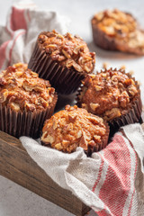 Banana Bread Nut Muffins