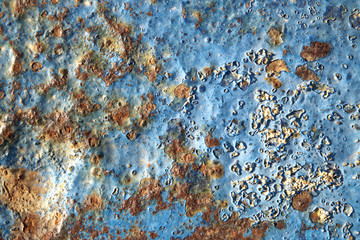 Rusty metal abstract texture