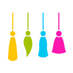 Tassel vector icon