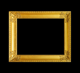 Old gold frame