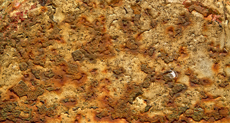 Rusty metal abstract texture