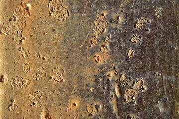 Rusty metal abstract texture