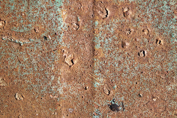 Rusty metal abstract texture
