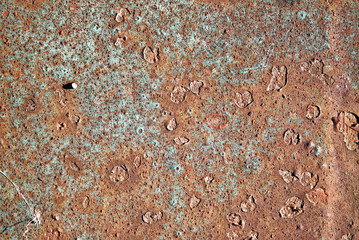 Rusty metal abstract texture