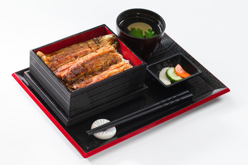 Grilled eel box meal