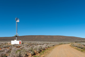 Telecommunications tower, on road R356 to Ceres