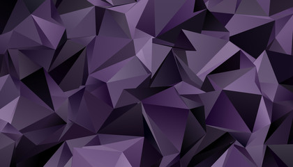 Abstract Low-Poly triangular modern background © hary_cz