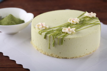 Matcha cheese cake