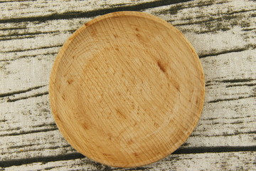 Assiette en Bois