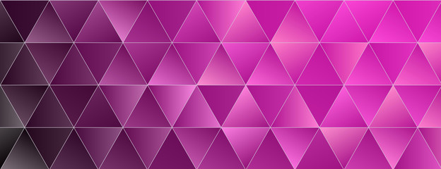 Abstract Low-Poly triangular modern background