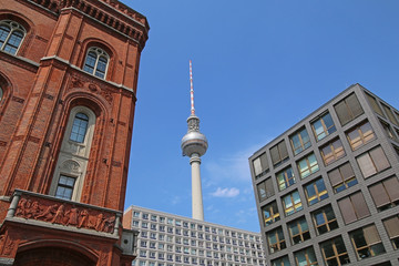 Fototapeta na wymiar Berliner Fernsehturm