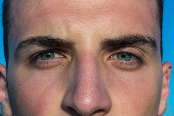 Fototapeta premium Beautiful eyes of a model