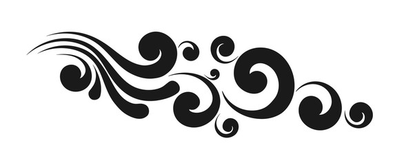 Decorative monograms and calligraphic borders