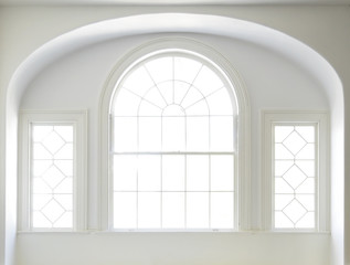 White Windows in a White Room