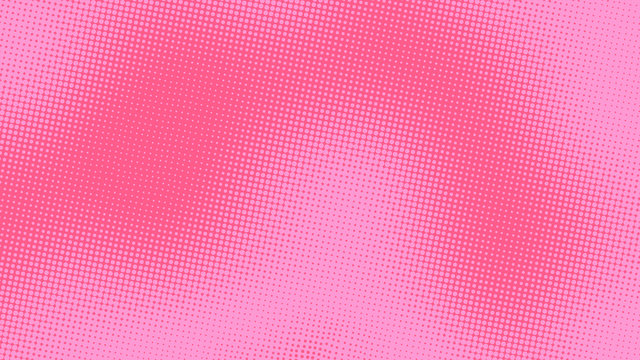 Bright pink magenta pop art background with halftone in retro comic style, vector illustration HD eps10