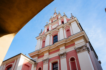  Warsaw old town. St. John's Archcathedral and Shrine of Our Lady of Grace the Patron of Warsaw
