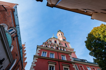  Warsaw old town. St. John's Archcathedral and Shrine of Our Lady of Grace the Patron of Warsaw