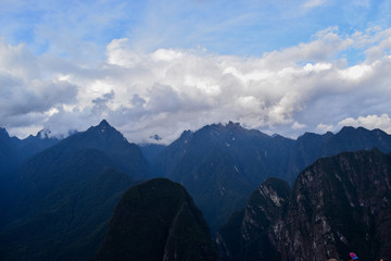 Fototapeta premium MACHU PICCHU MARAVILLA INCA ANDES CUSCO PERU